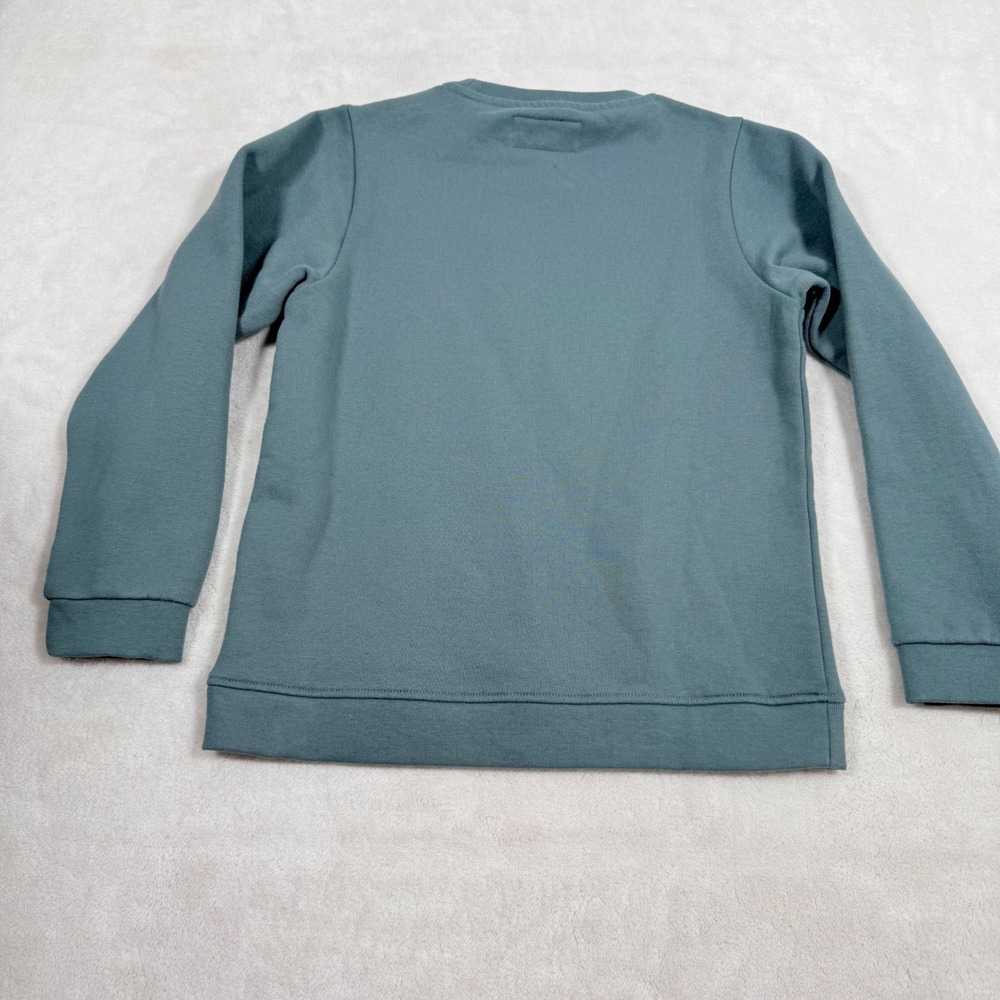BONOBOS Kids Giraffe Graphic Sweatshirt Light Blue Size 10 - Picture 6 of 8